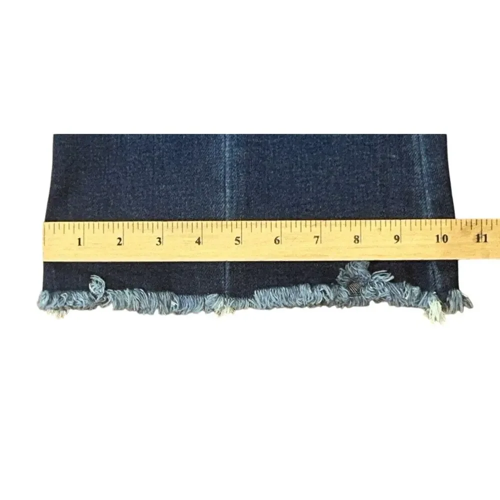 NWT KanCan High Rise Flare Leg Raw Hem Jeans 5/26X33 - Picture 5 of 9